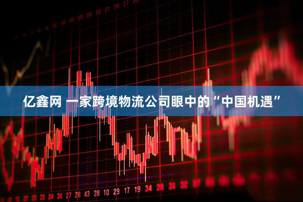 亿鑫网 一家跨境物流公司眼中的“中国机遇”